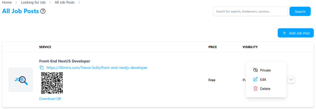 Job Posts